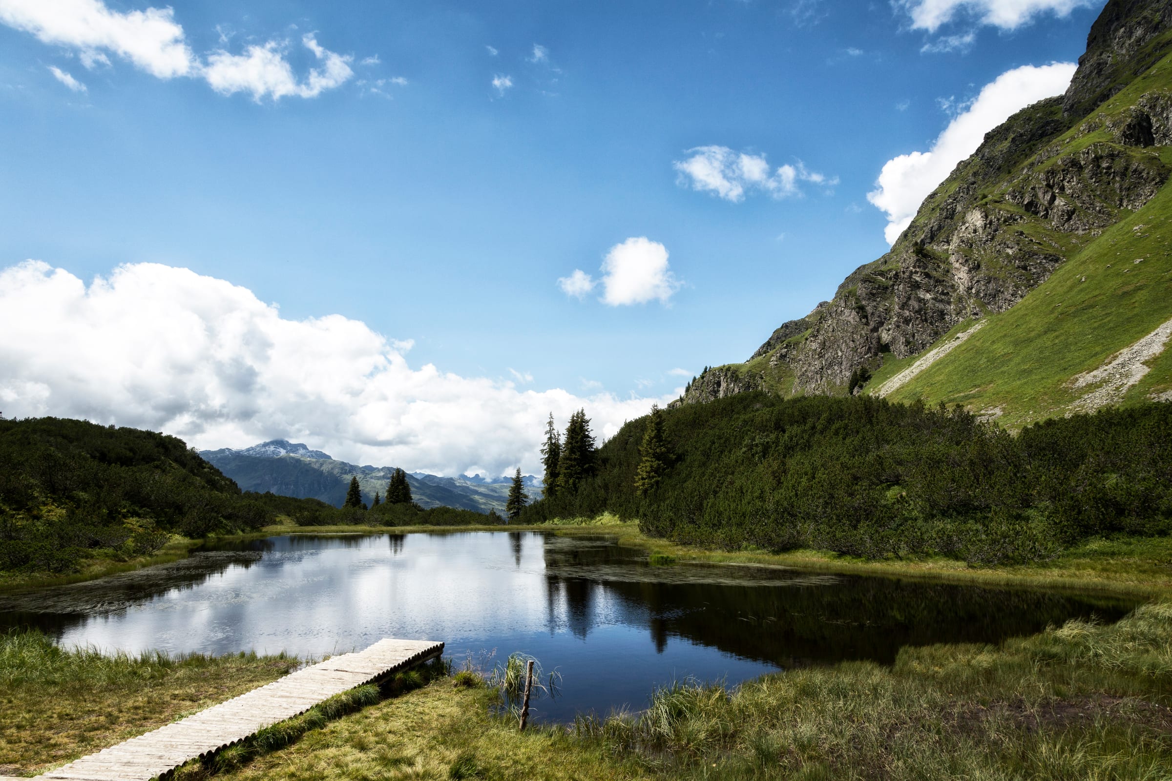 Wiegensee — Hochmoor im Montafon